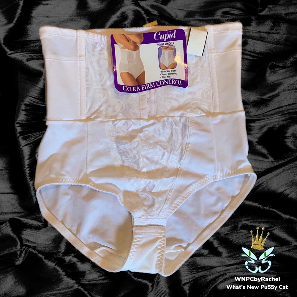 Cupid White Waist Cincher Extra Firm NWT, Fits Like a Large